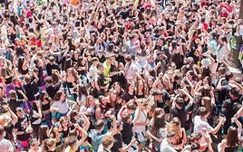 Una imagen del inicio de las fiestas patronales del Santo, en la edición de 2022.