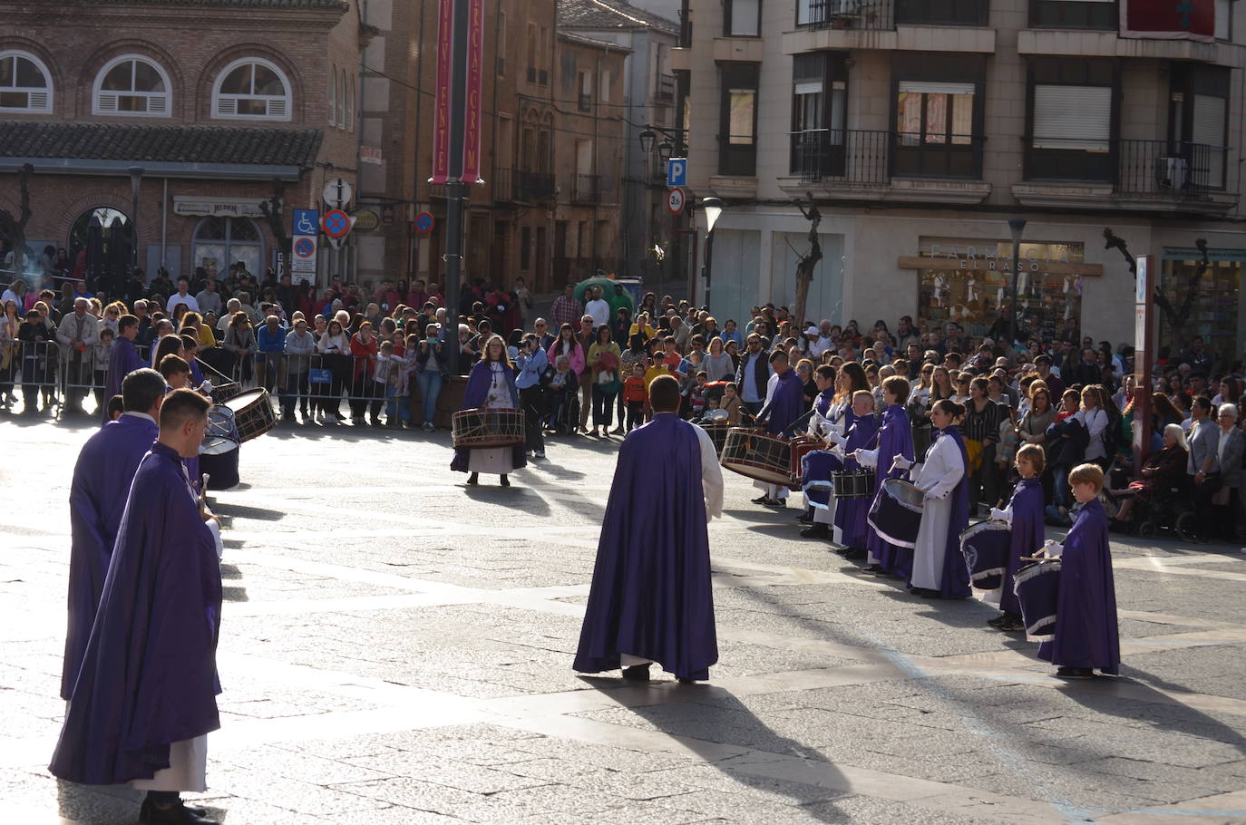 Los tambores de Semana Santa suenan en Calahorra