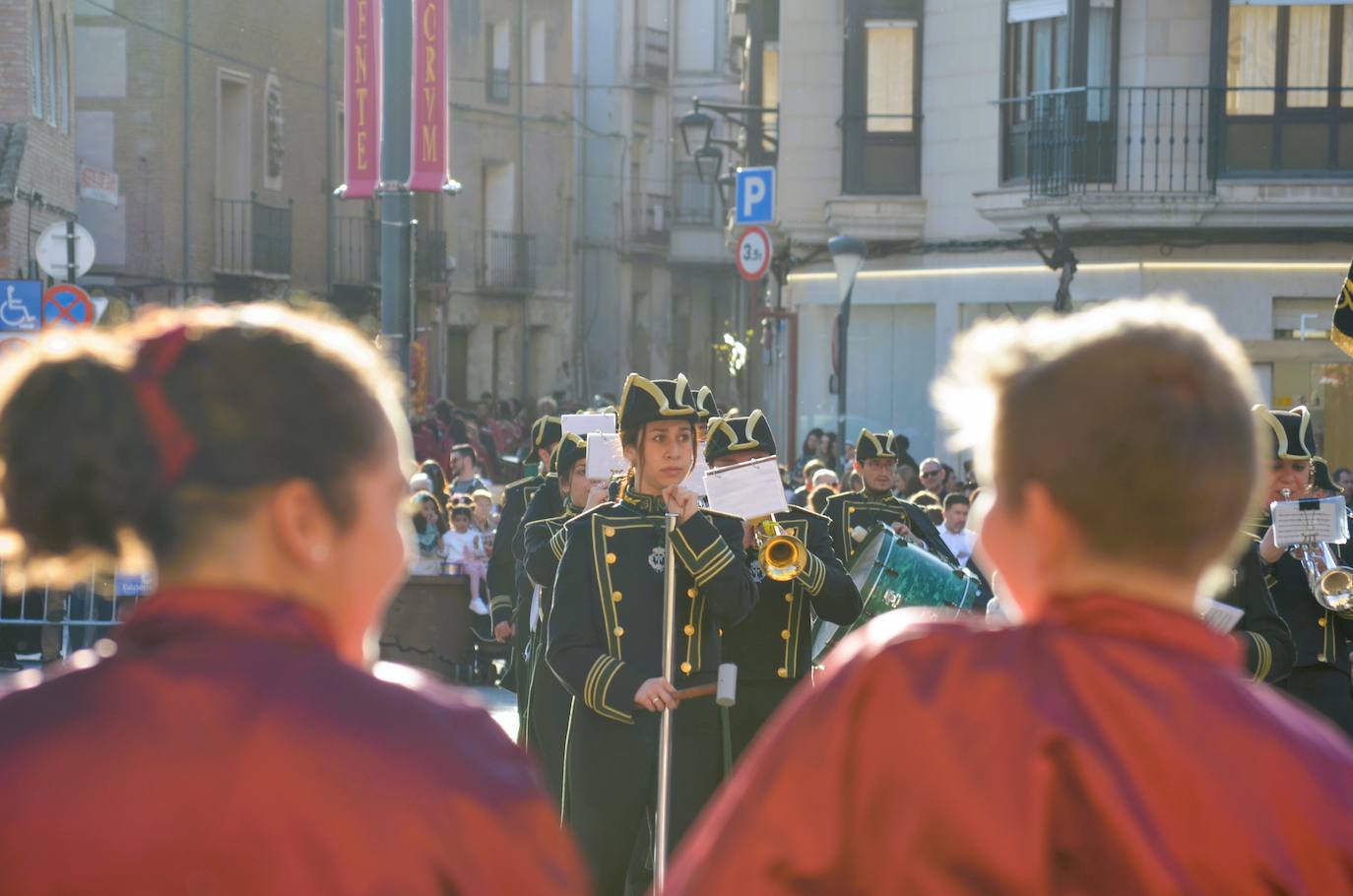 Los tambores de Semana Santa suenan en Calahorra