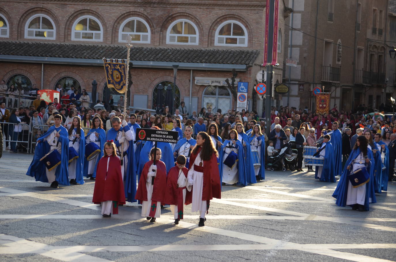 Los tambores de Semana Santa suenan en Calahorra