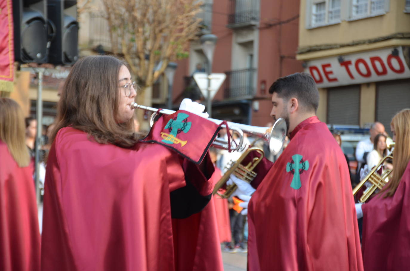 Los tambores de Semana Santa suenan en Calahorra