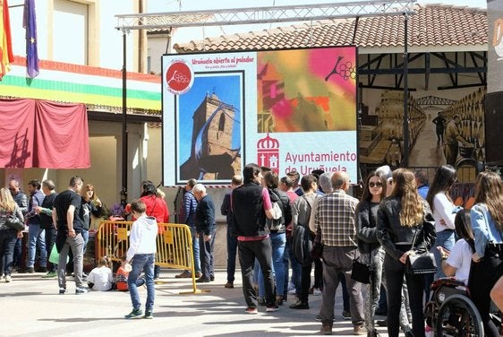 Imagen de archivo de la celebración de 'Uruñuela abierta al paladar', durante las Jornadas Uruñuela Calidad del año 2019.