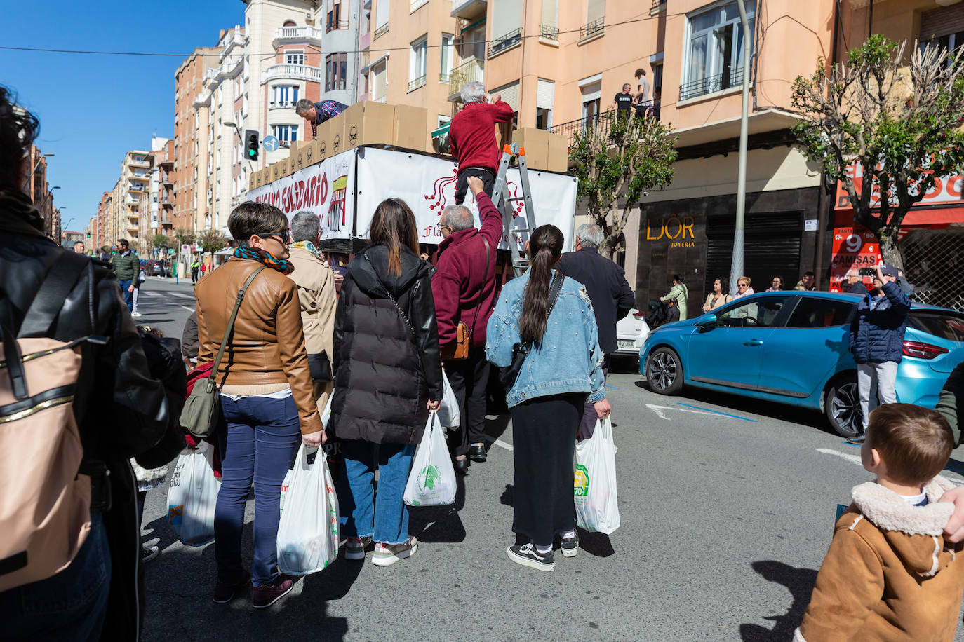 La solidaridad de las cofradías de la Flagelación y Jesús Nazareno