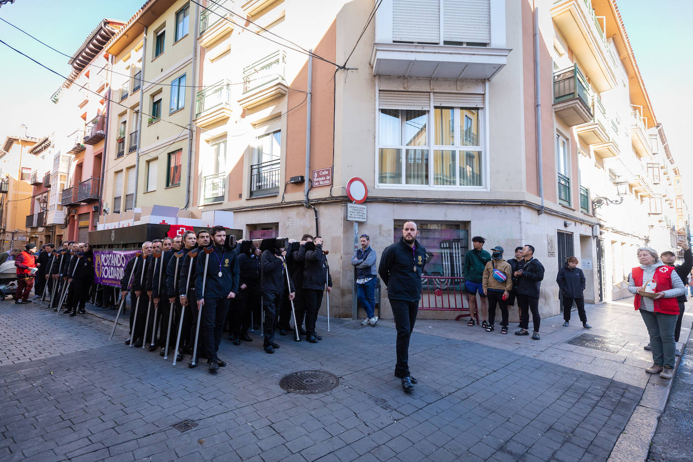 La solidaridad de las cofradías de la Flagelación y Jesús Nazareno