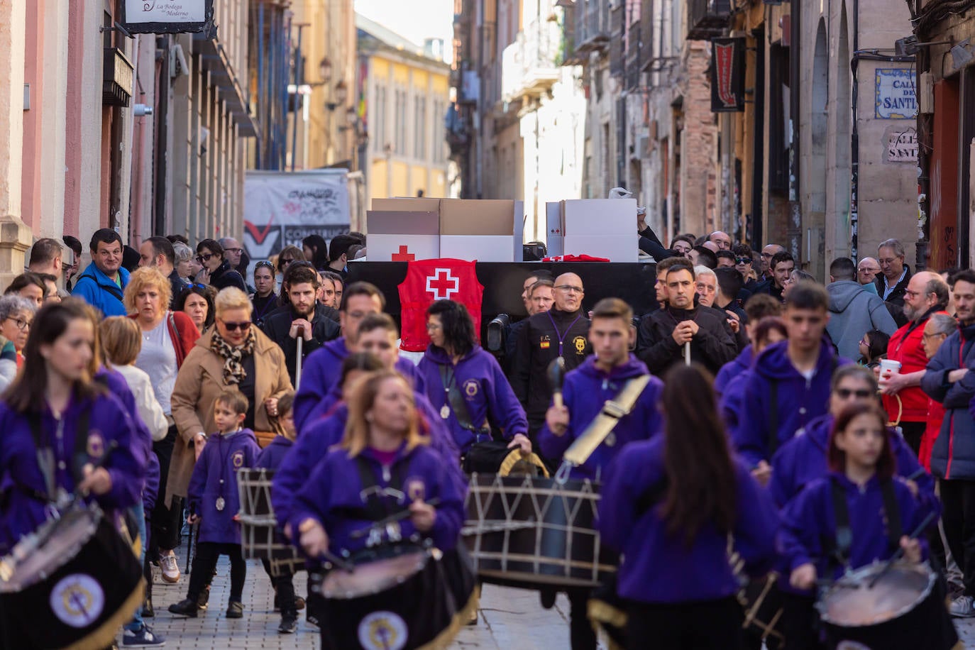 La solidaridad de las cofradías de la Flagelación y Jesús Nazareno