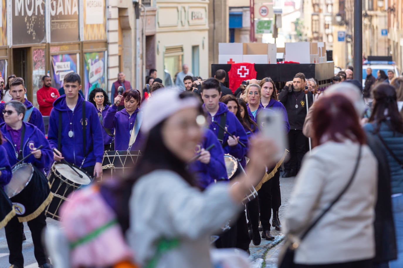 La solidaridad de las cofradías de la Flagelación y Jesús Nazareno