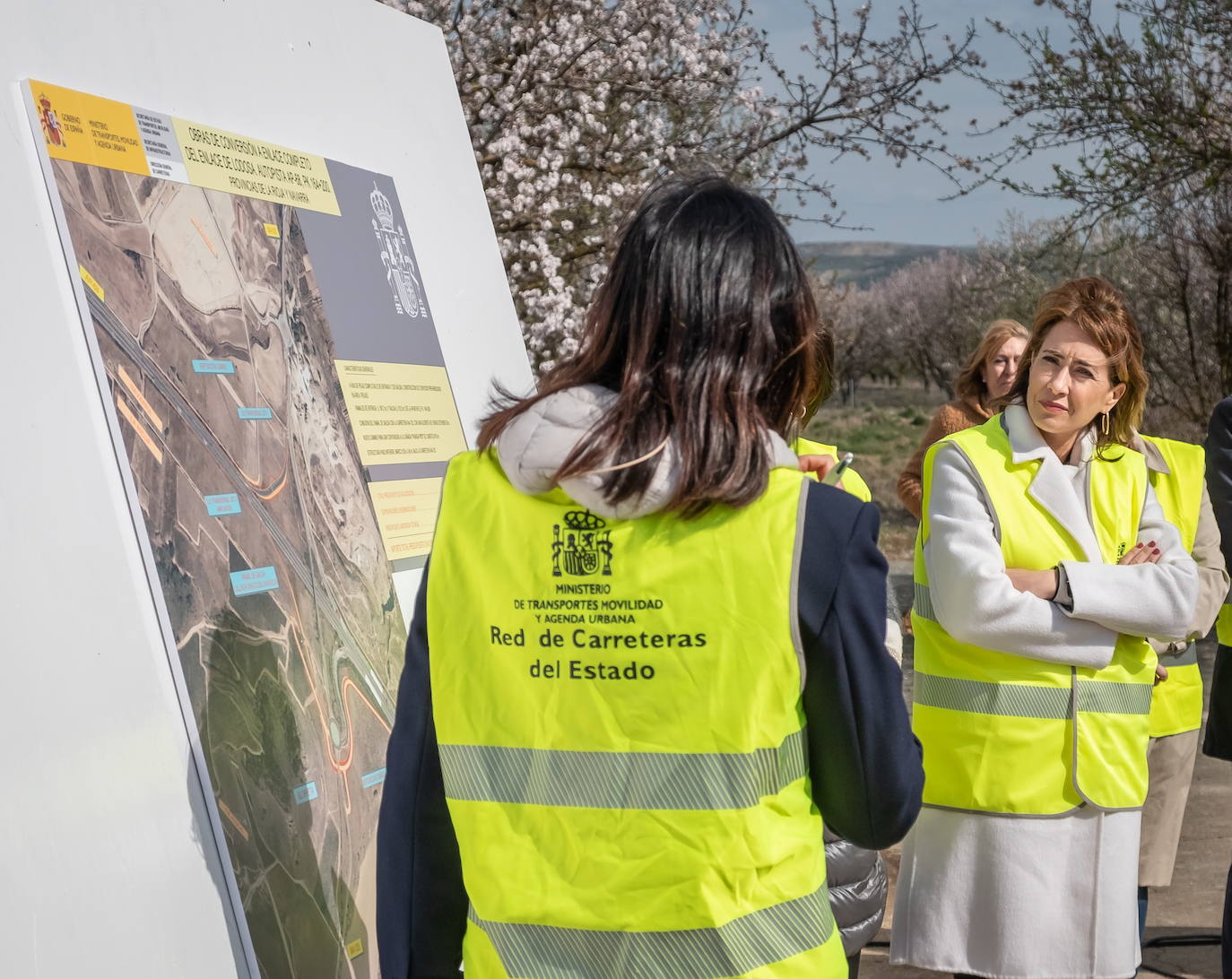 Visita de la ministra Raquel Sánchez a La Rioja.