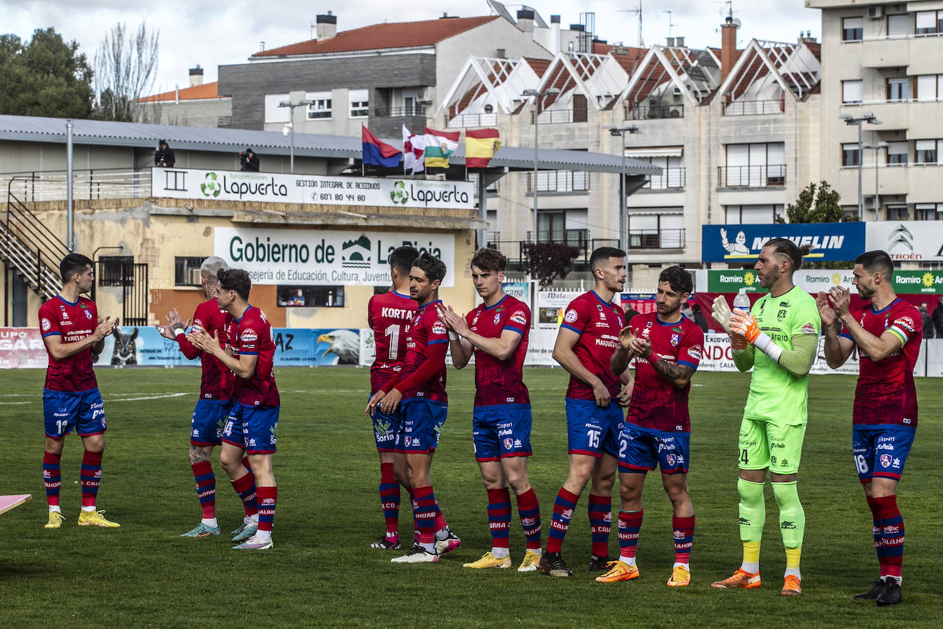 Las imágenes del derbi Calahorra-SDL