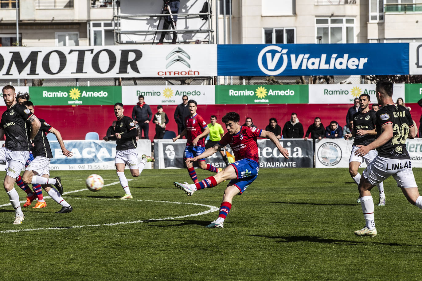 Las imágenes del derbi Calahorra-SDL