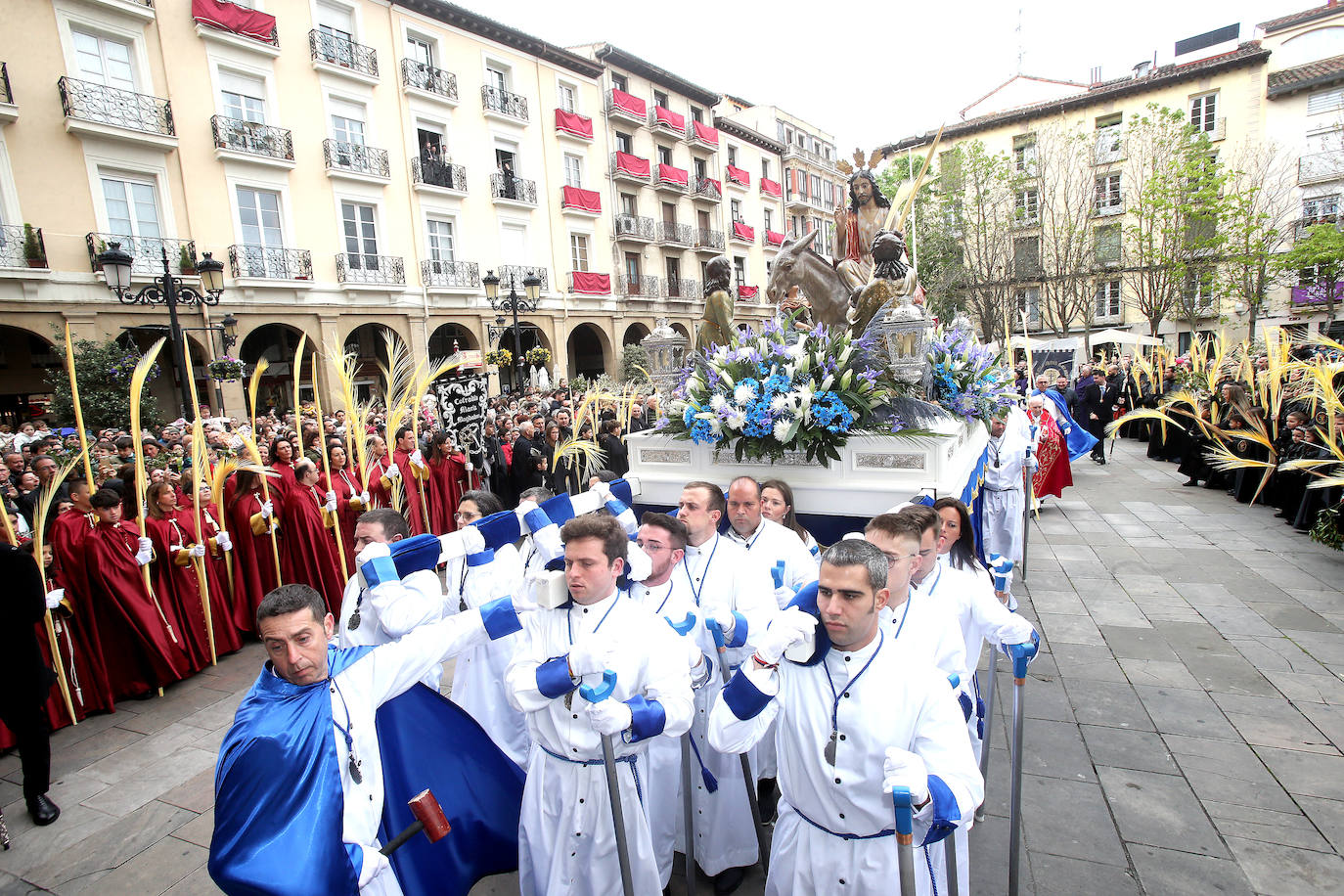 Procesión de la Borriquilla en Logroño