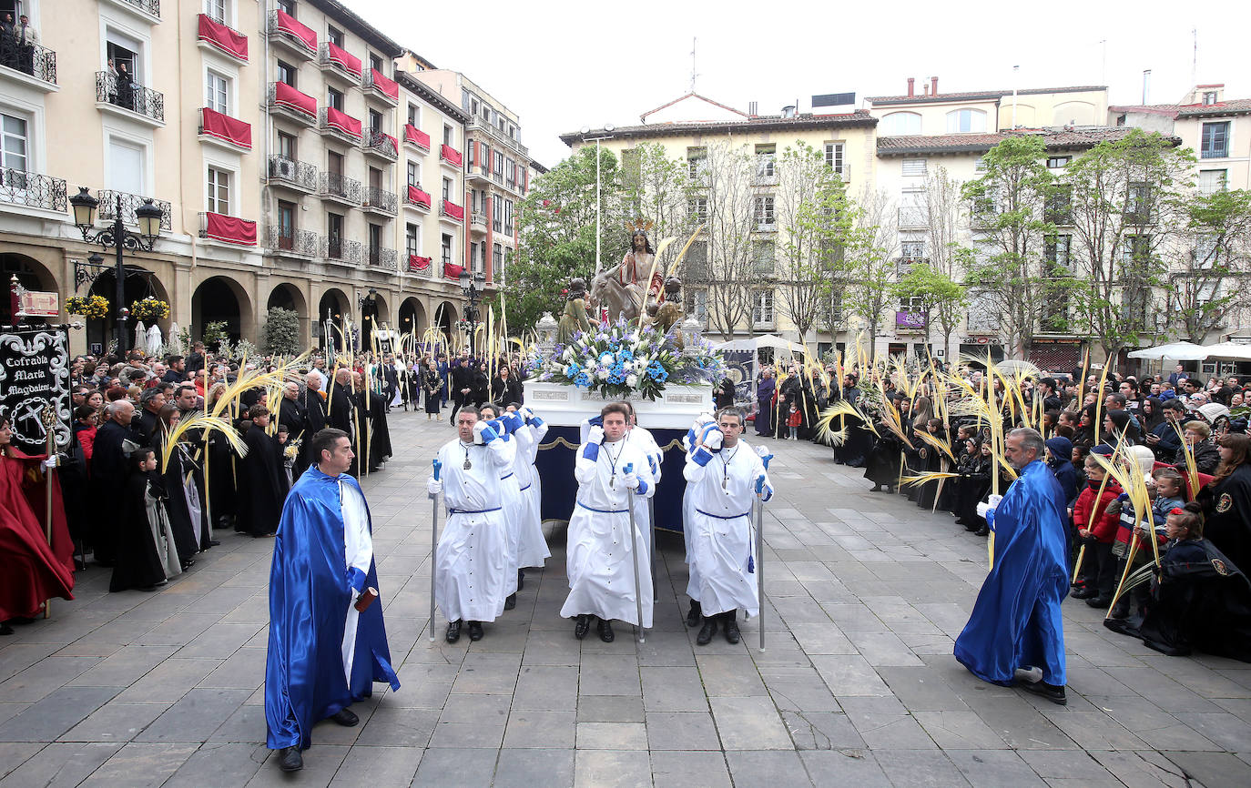 Procesión de la Borriquilla en Logroño