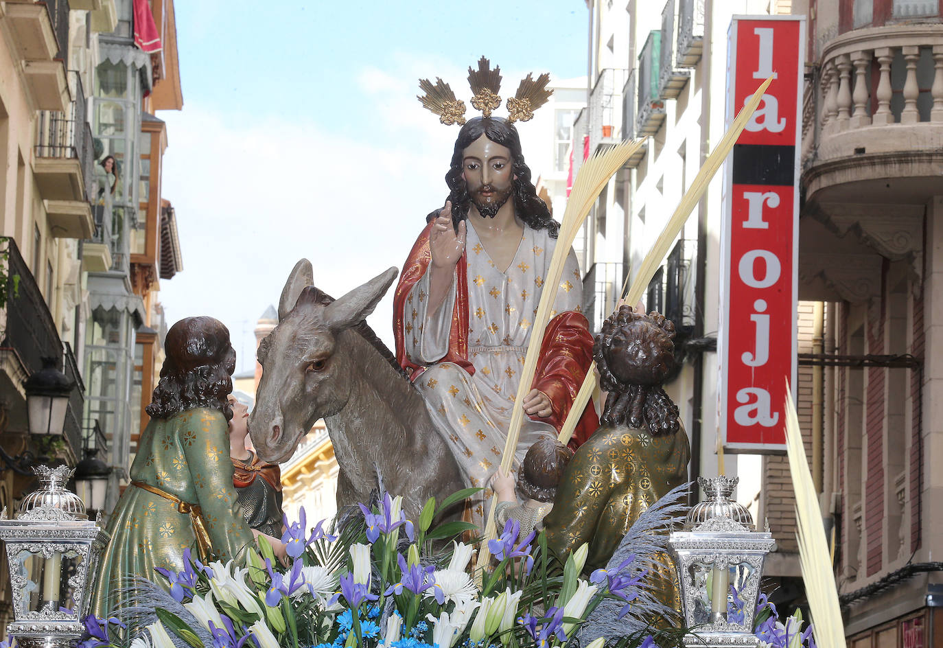 Procesión de la Borriquilla en Logroño