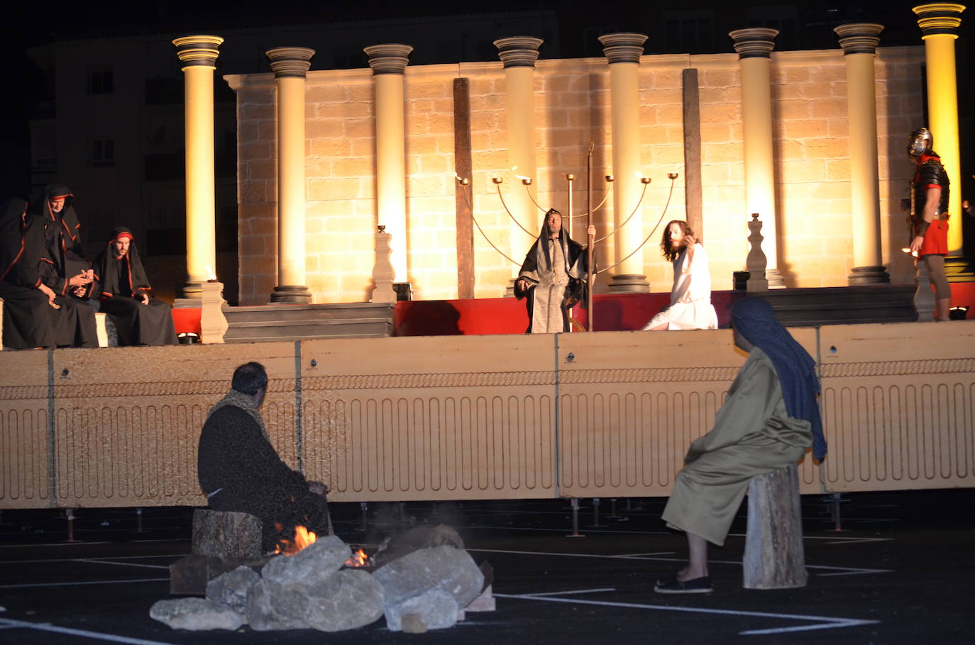 Escenificación de la Pasión de Cristo en Calahorra