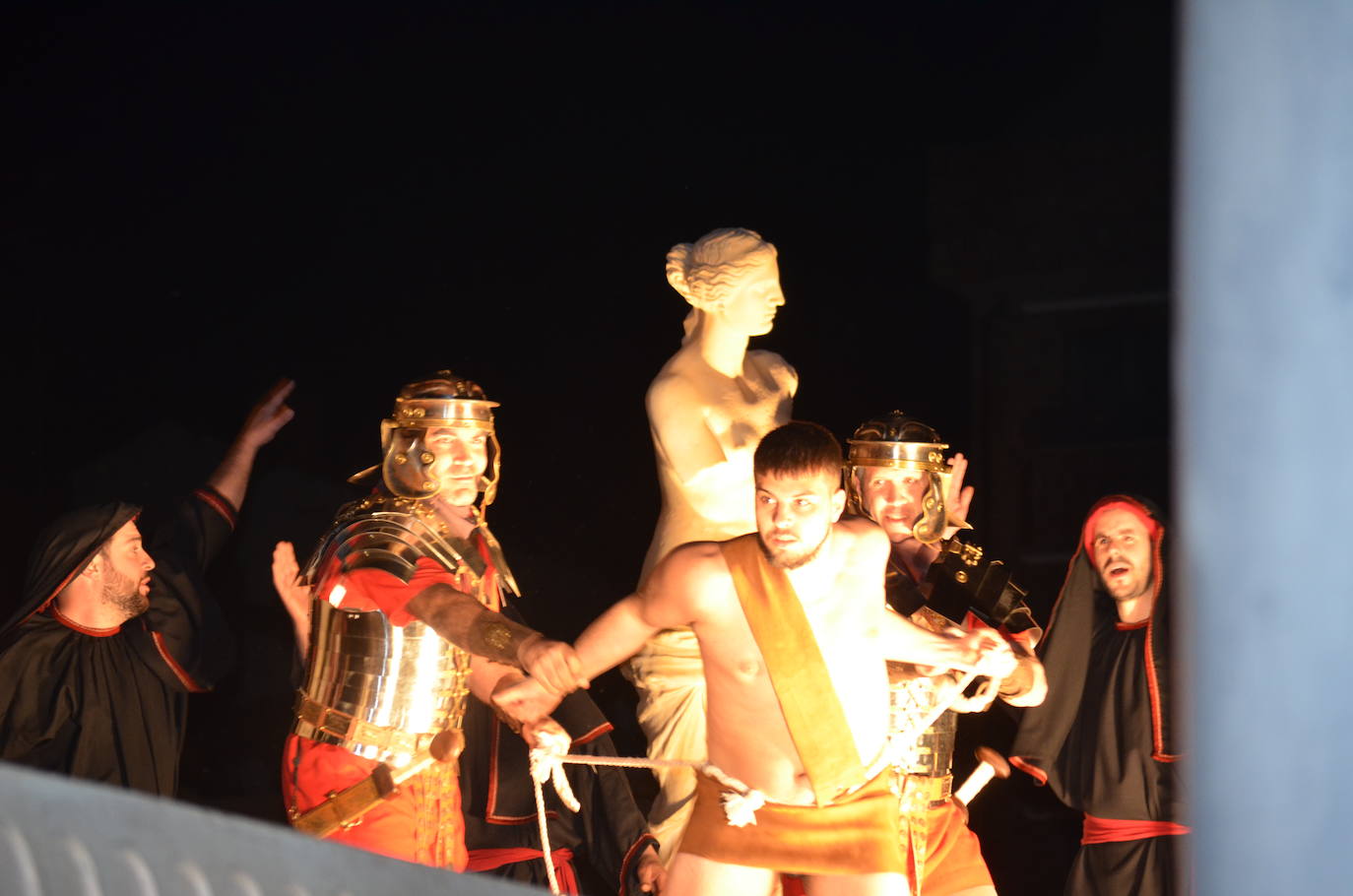 Escenificación de la Pasión de Cristo en Calahorra