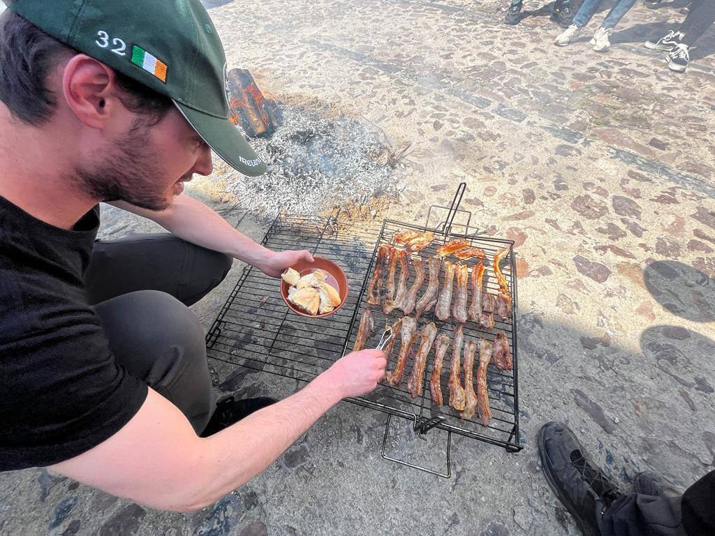 Al olor de la panceta en El Rasillo