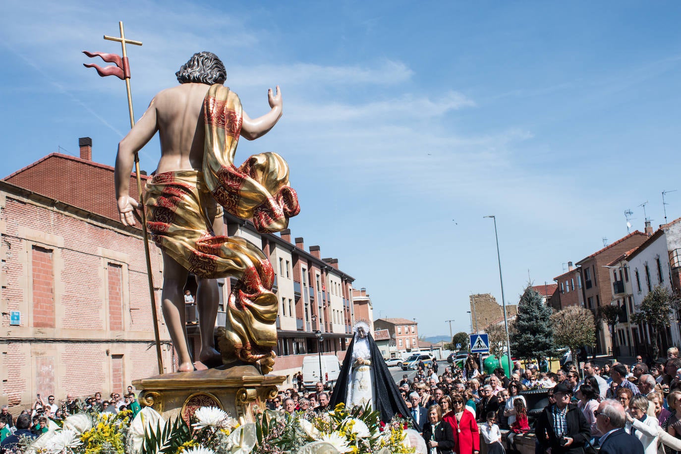 Procesión de Cristo Resucitado en Santo Domingo de la Calzada