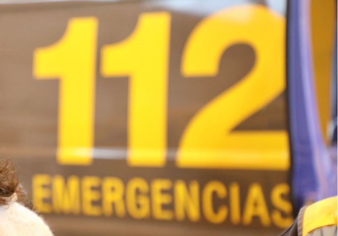 Herido un hombre tras sufrir un accidente por la salida de vía de su vehículo en la LR-284, en Aguilar