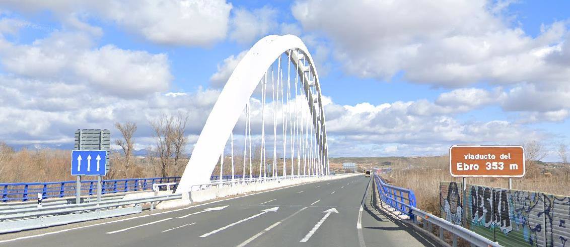 Puente Arco en el kilometro 78 de la A-12.