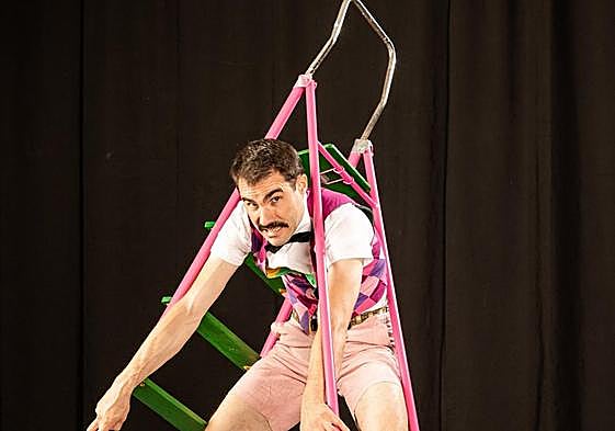 El clown Chupinazo Rodríguez actúa el día 22 en la Biblioteca Azcona.