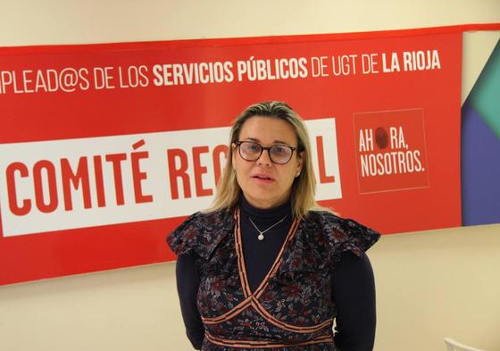 Carmen Fernández, secretaria del sector de Enseñanza de UGT