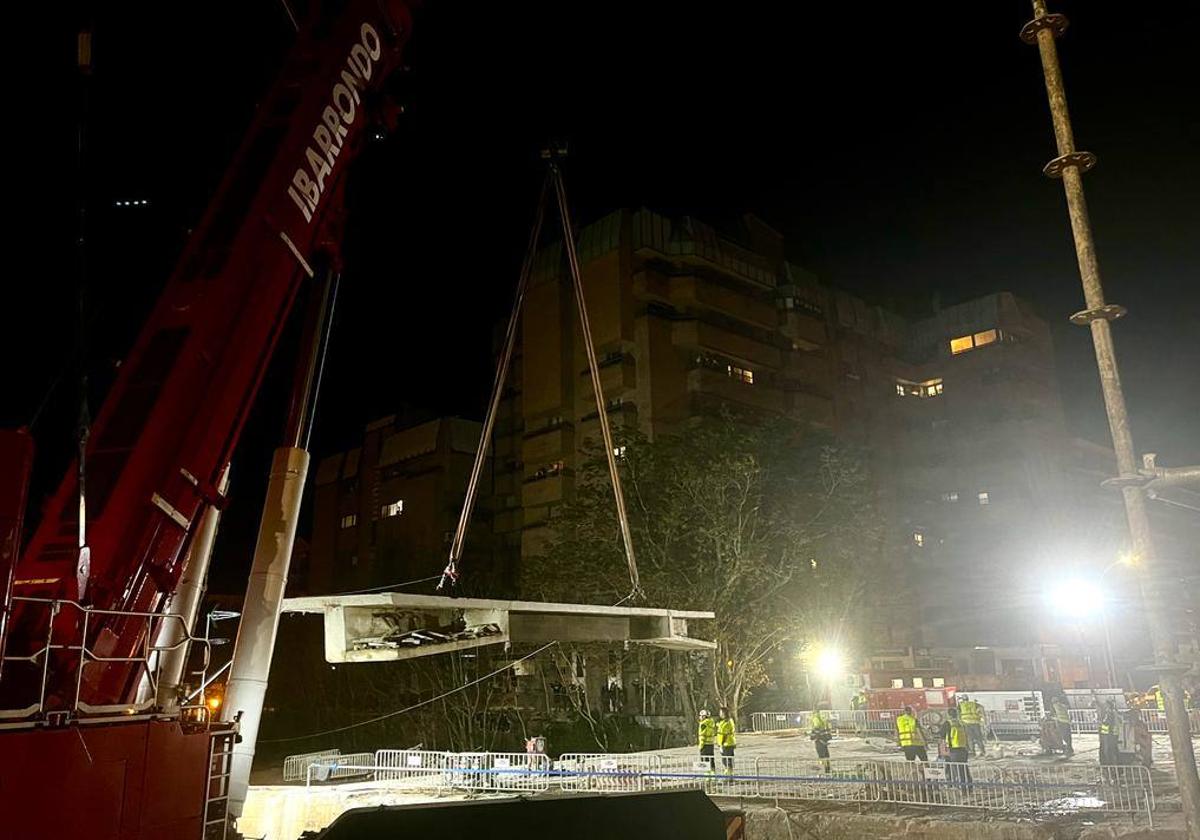 Logroño se despide del puente de Vara de Rey