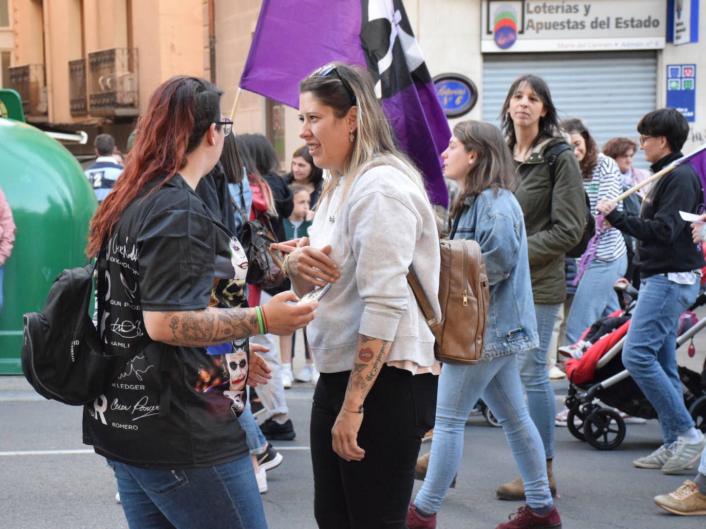 Visibilidad lésbica por las calles de Logroño