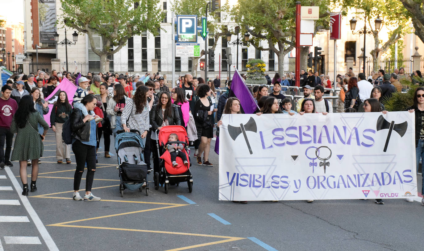 Visibilidad lésbica por las calles de Logroño