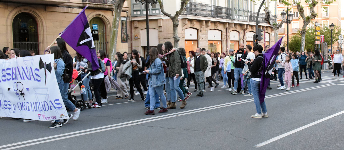 Visibilidad lésbica por las calles de Logroño