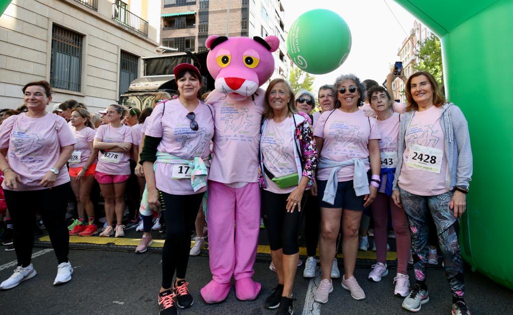 La salida de la Carrera de la Mujer de Logroño