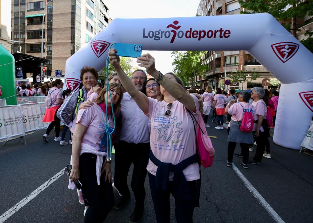 La salida de la Carrera de la Mujer de Logroño