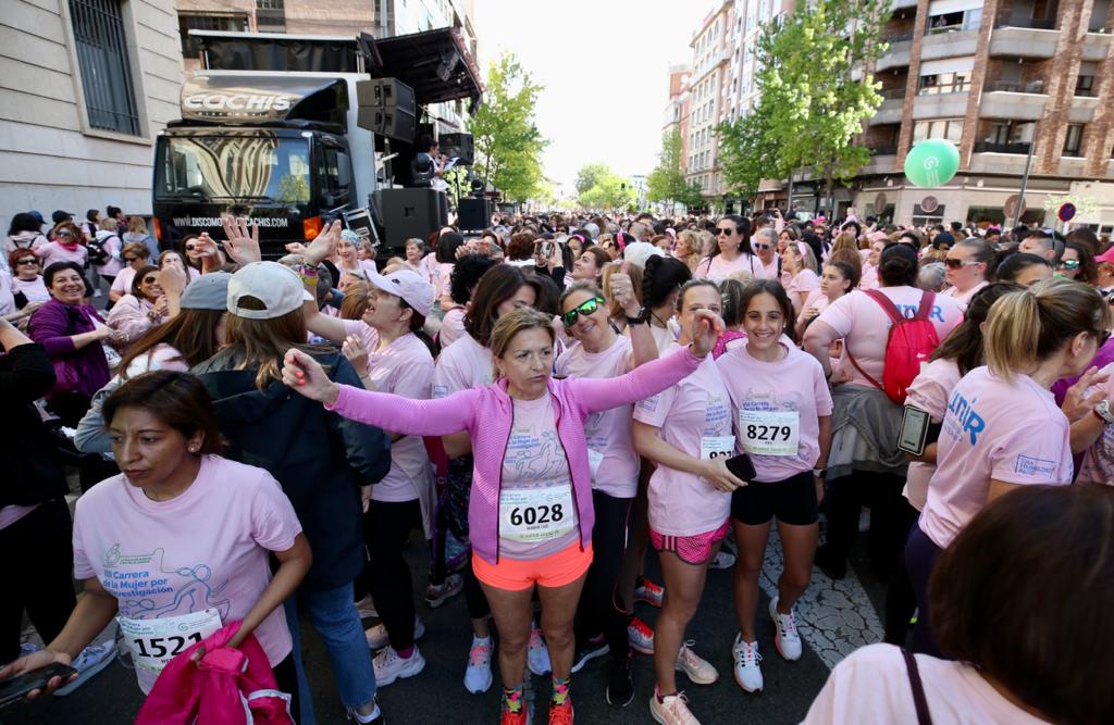 La salida de la Carrera de la Mujer de Logroño