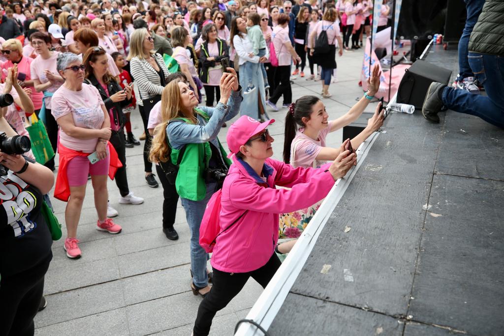 Podio de la Carrera de la Mujer