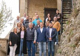 Candidatos jarreros de Por La Rioja, en San Felices.