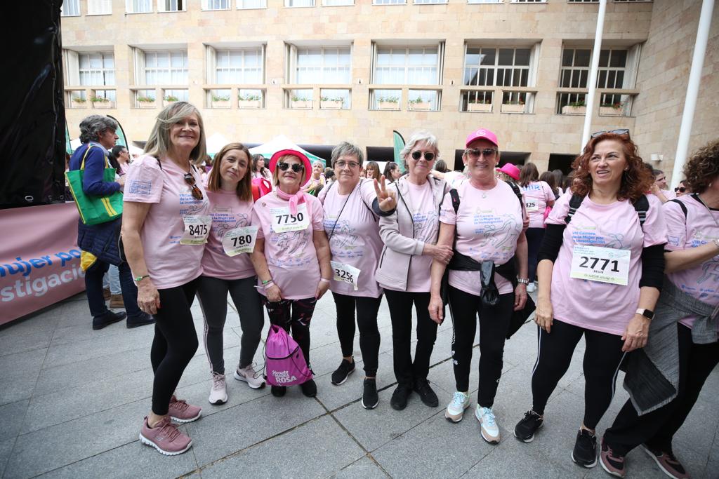 Clase de zumba tras la Carrera de la Mujer de Logroño