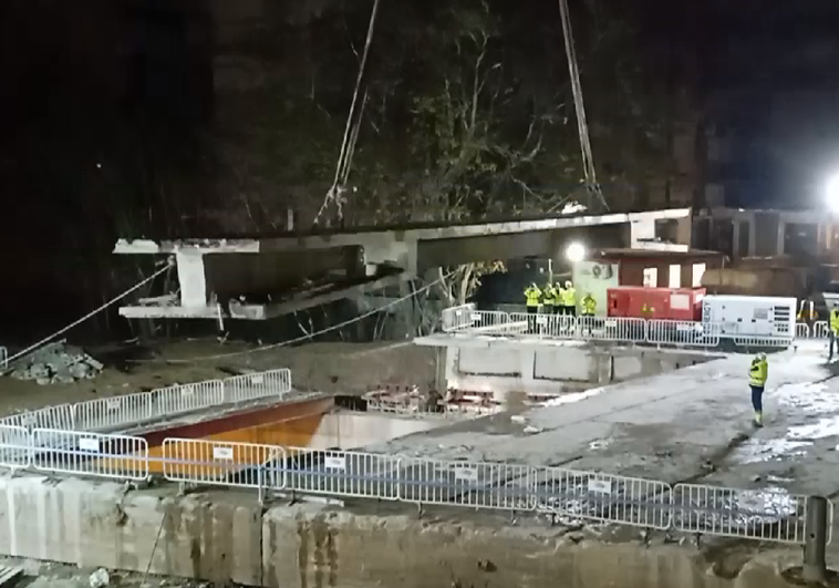 Vídeo: así se desmonta un puente en 'un minuto'