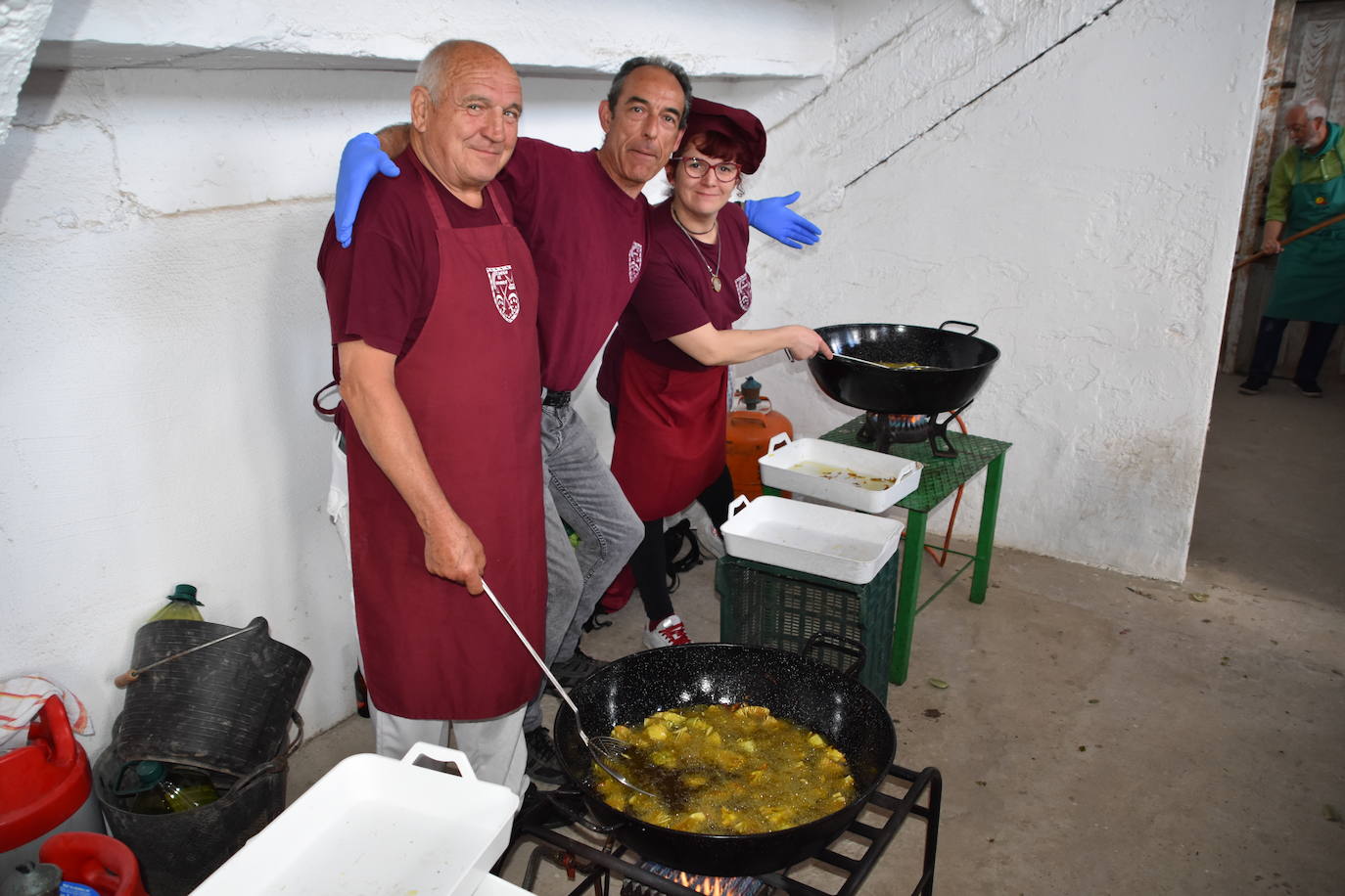 Degustación de pinchos de las peñas en Calahorra