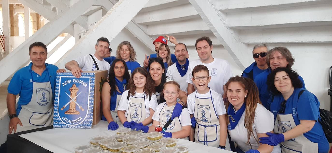 Degustación de pinchos de las peñas en Calahorra