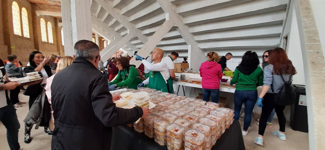 Degustación de pinchos de las peñas en Calahorra