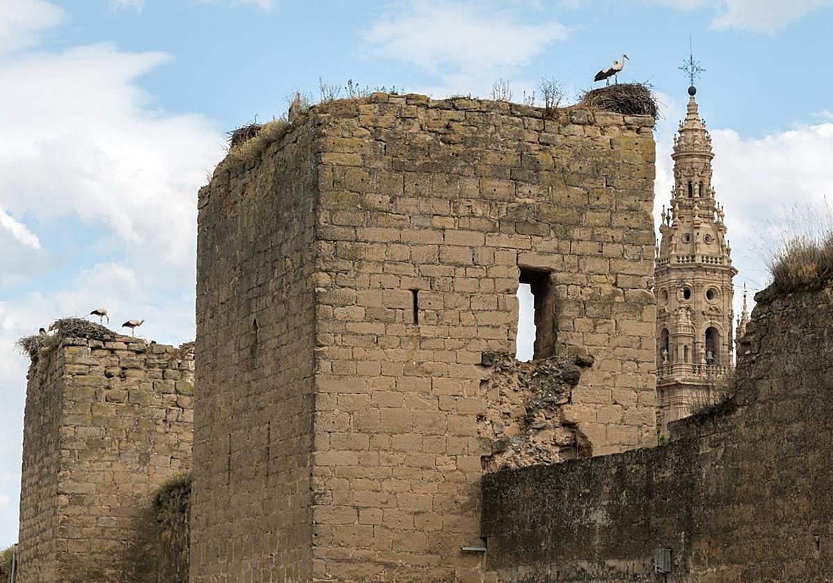 Parte de la muralla de Santo Domingo de la Calzada.