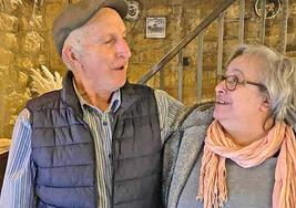 Guillermo y Ana, la madre de Arizta, en una comida conjunta.