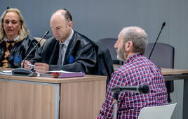 Almeida, durante el juicio.