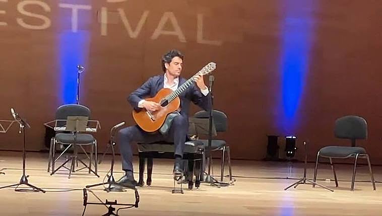 Vídeo | Así suena Sáinz-Villegas en la apertura de La Rioja Festival