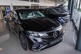 Mercedes EQS SUV.