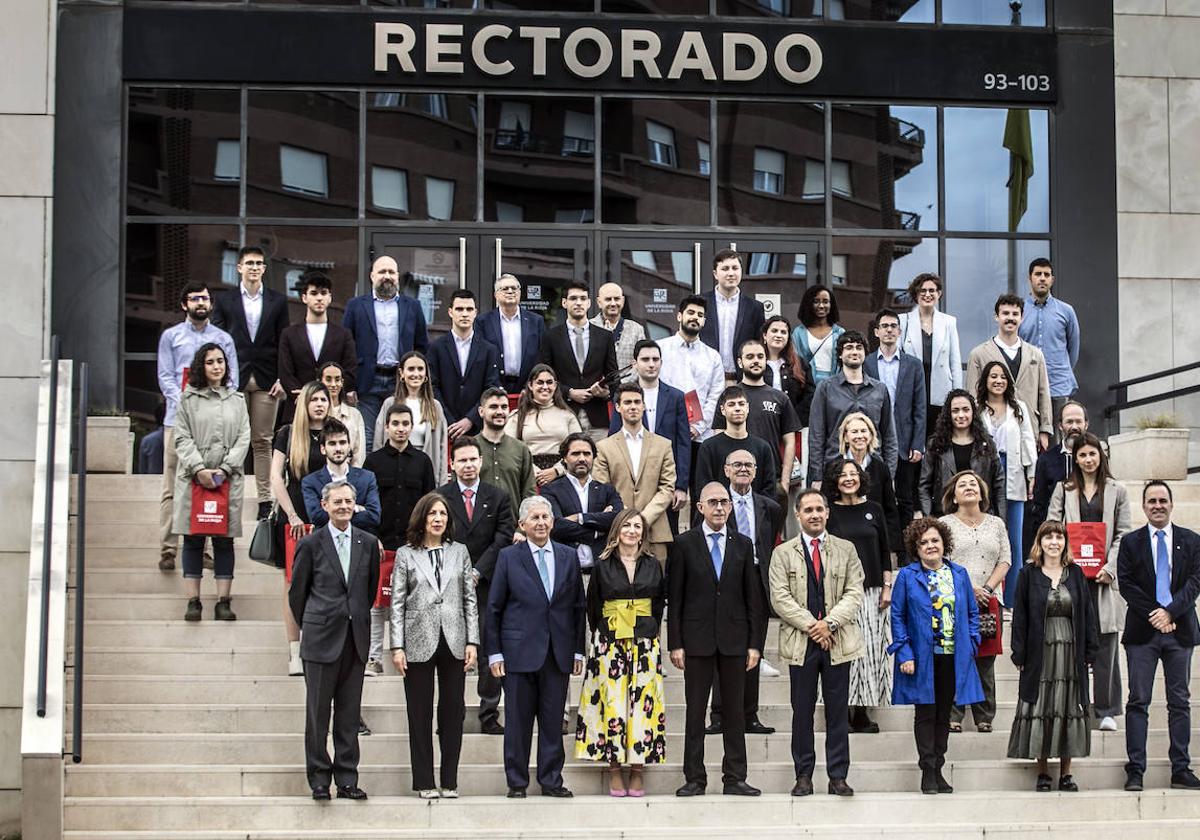 Entrega de premios en La UR