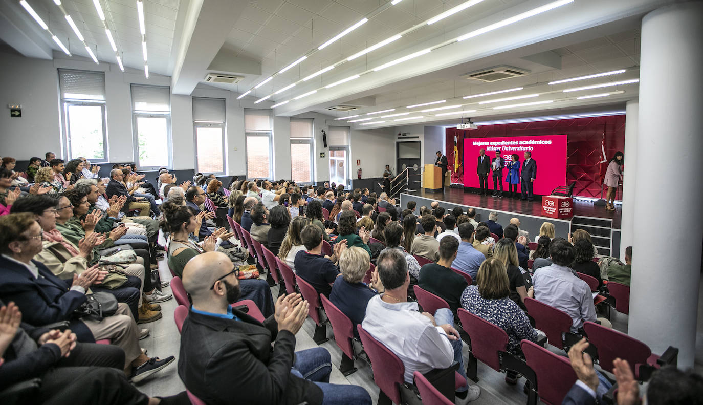 Entrega de premios en La UR