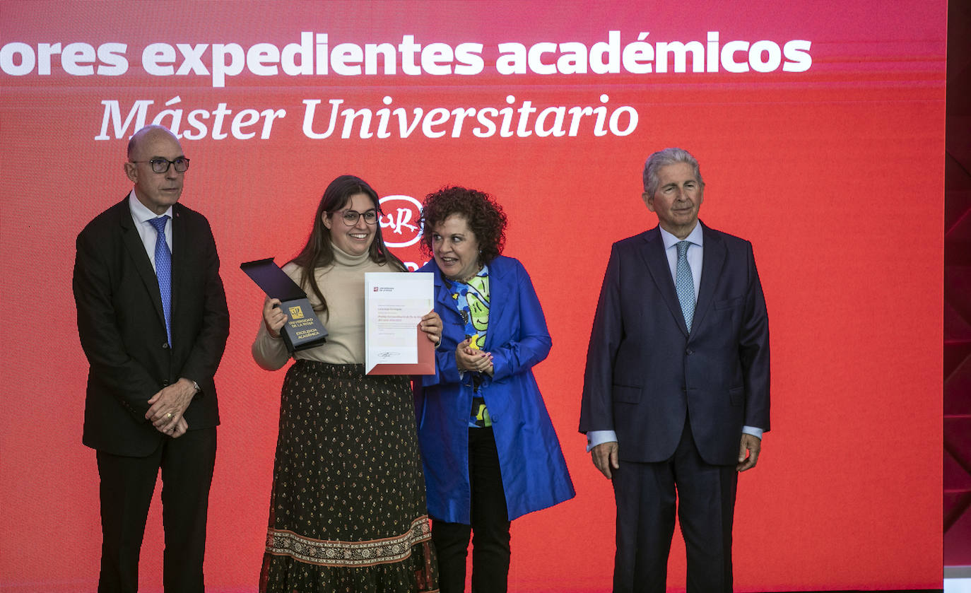 Entrega de premios en La UR