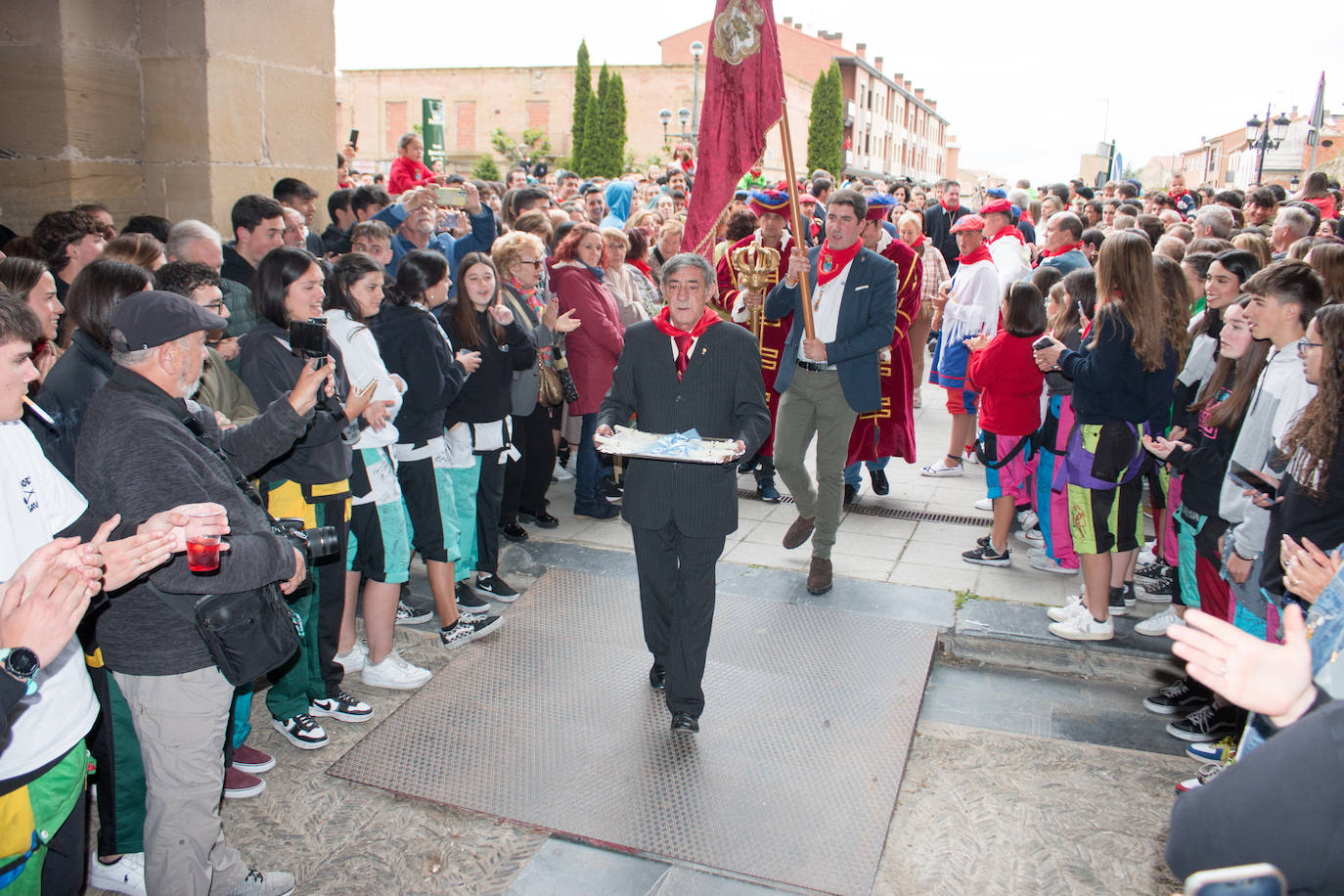 La Rueda, la otra procesión de Santo Domingo