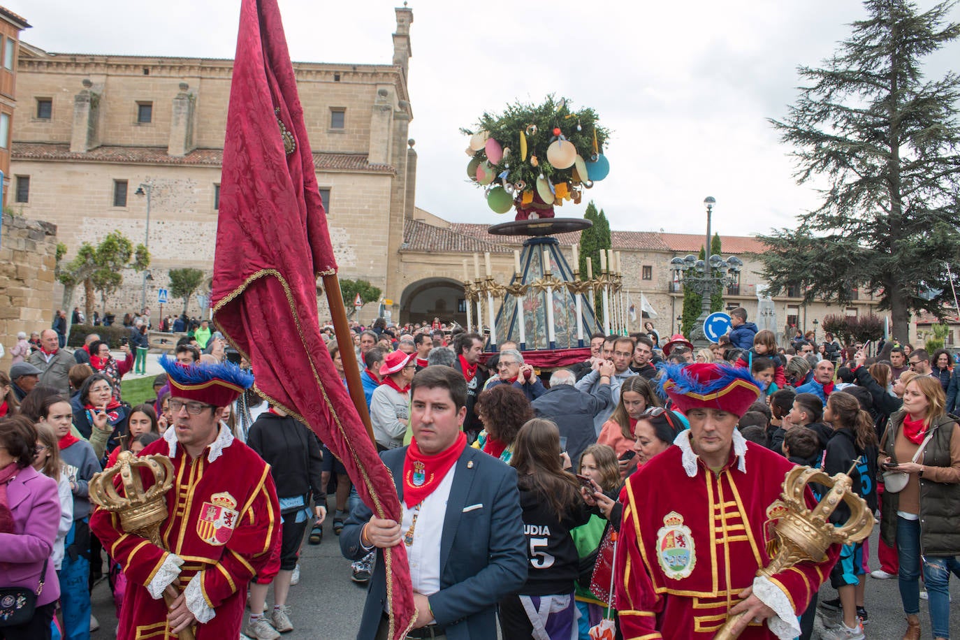 La Rueda, la otra procesión de Santo Domingo