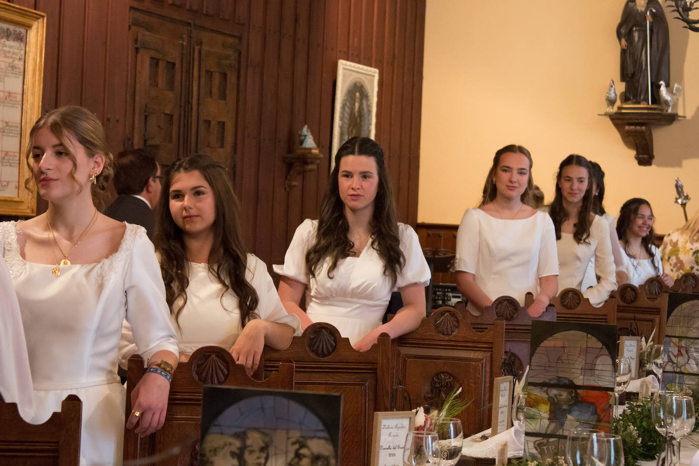 La procesión de las doncellas en Santo Domingo