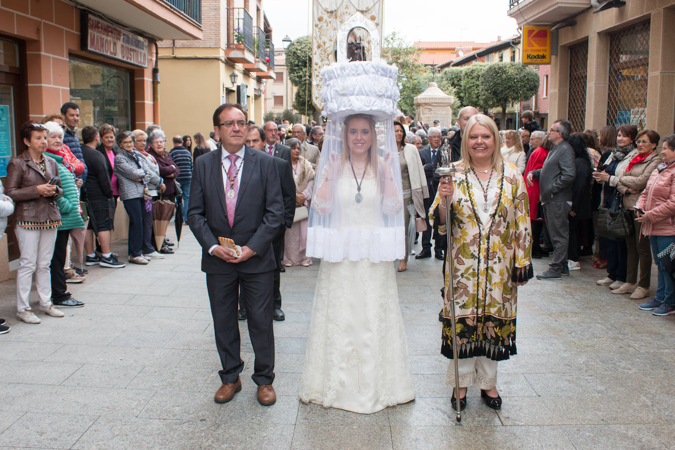 La procesión de las doncellas en Santo Domingo